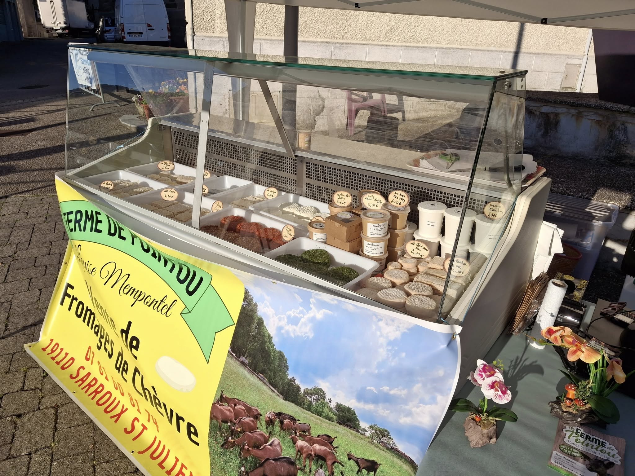 Elevage de chèvre Sarroux-Saint-Julien 